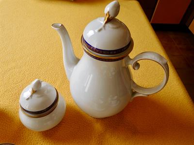 Servizio caffè in porcellana tedesca Seltmann Weiden, mai usato - Foto 5