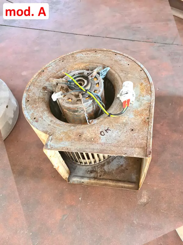 Ventilatori centrifughi per cappe usati, mod. D
