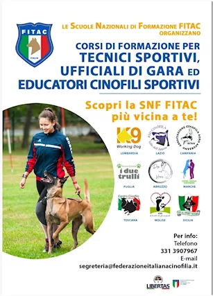 Educatore cinofilo corso Federale
