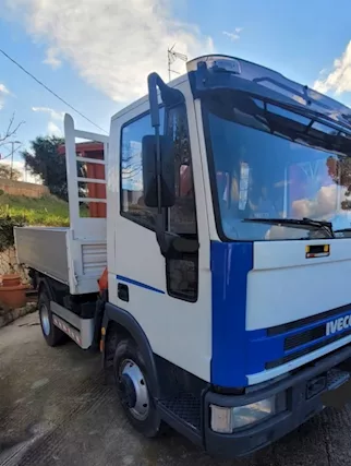 Iveco Eurocargo 65.12 K gru e Ribaltabile Anno 1993 Km 0, con gru - Foto 2