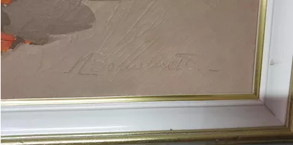 QUADRO AD OLIO SU TELA DI MARIO BONOMETTI - Foto 4