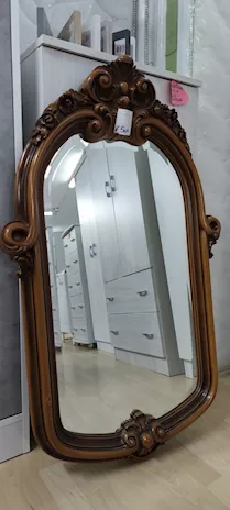 Specchiera con Cornice Color Noce - 25086