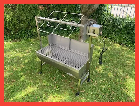 Barbecue e girarrosto professionale nuovo