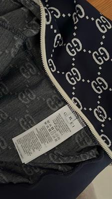 Tuta Gucci completa blu con monogram - Foto 5
