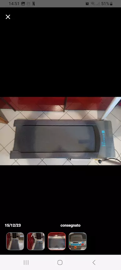 Tapis roulant domyos tc-2, in ottime condizioni - Foto 2