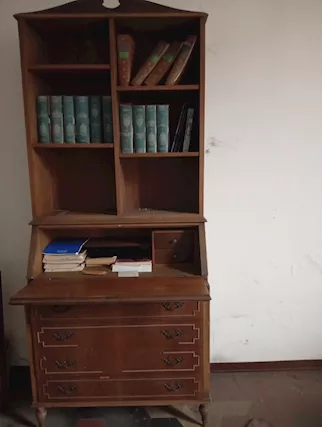 Libreria Scrivania, in legno - Foto 2