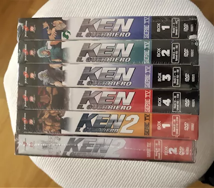 Ken il guerriero tutte le serie in 6 box DVD +OAV