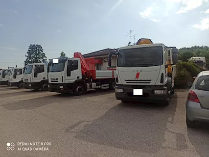 Iveco Eurocargo Euro 5 gru e ribaltabile varie disp.