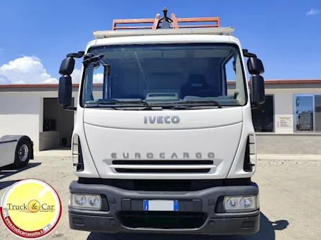 Iveco Eurocargo 140 e 22 - 2008 - gancio scarrabile Km 274666, colore esterno Bianco - Foto 2