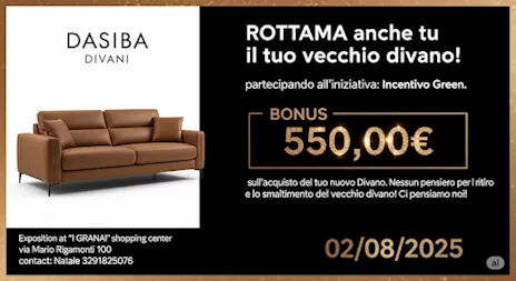 BONUS ROTTAMAZIONE 550€