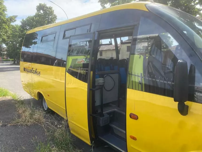 Foto 4Iveco Scuolabus Cacciamali 65C Anno 2013 Km 170000 Euro 5