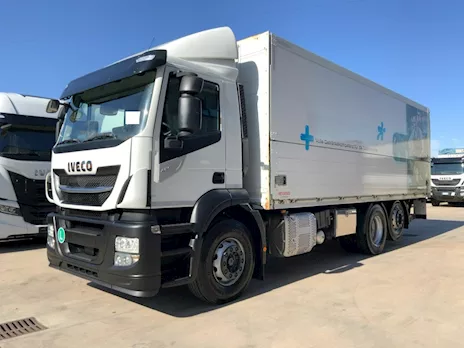 Iveco Stralis 420 furgone e sponda bar 25 q.li