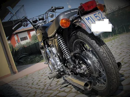 Aermacchi Harley America 350 - 1974, colore originale, in buone condizioni - Foto 6