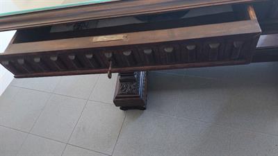 Scrivania notarile per studio, in legno pregiato, in ottime condizioni - Foto 2