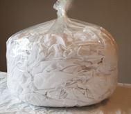 Pezzame cotone bianco - Stracci Cotone 5 Kg