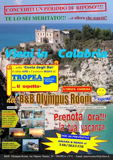 Camera in B&B nel centro di Tropea (Calabria)