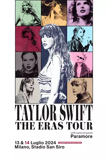 2 biglietti concerto Taylor Swift a Milano 13/07