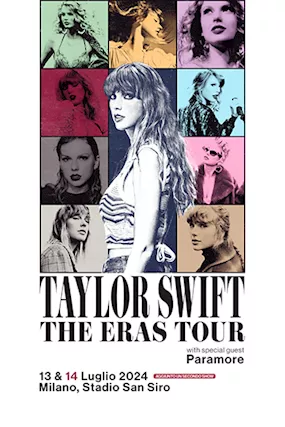 2 biglietti concerto Taylor Swift a Milano 13/07