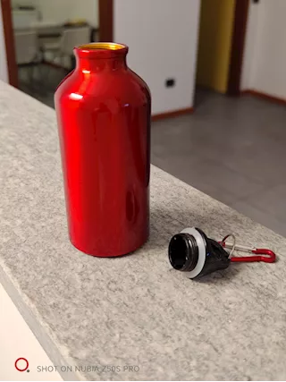 Borraccia da 400 ml nuova mai usata