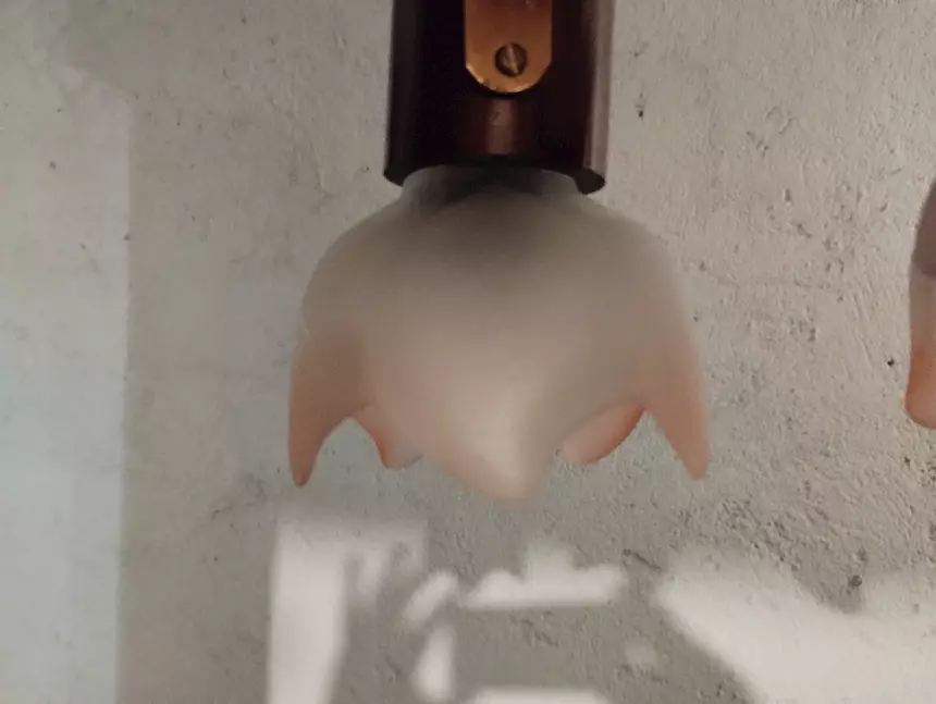 Lampade Aplique Rosa Supporto Legno - Foto 3