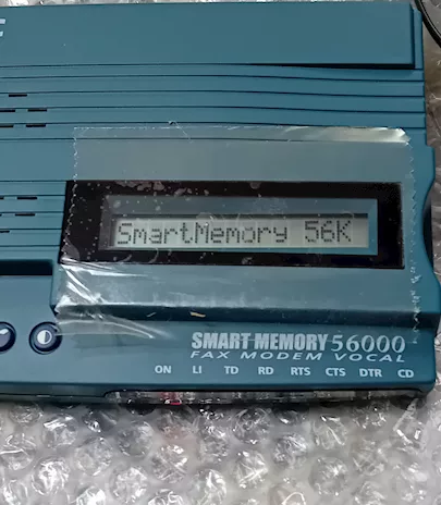 Modem fax segreteria Hamlet 56K con telecomando