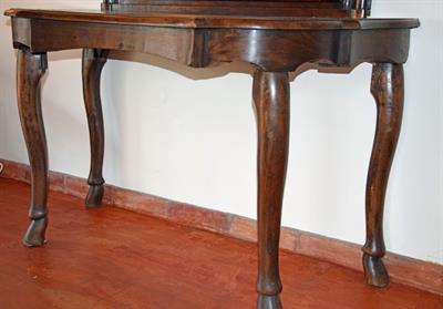 Consolle veneta in noce del 1700 integra