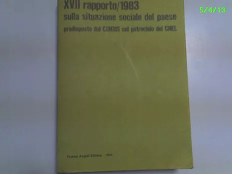 XVII Rapporto/1993 sulla situazione sociale del paese