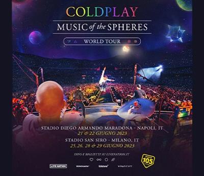 A PREZZO D’ACQUISTO BIGLIETTO PER COLDPLAY