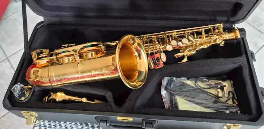 Foto 5YAMAHA CUSTOM 82 Z Style Sax Alto Nuovo (Granzia)