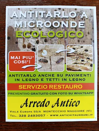 Servizio antitarlo ecologico