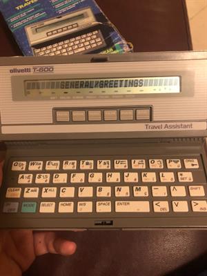 Olivetti Travel assistant T600 - Anteprima 2