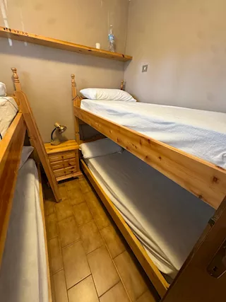 Letto a castello in legno massiccio