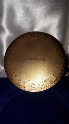 Medaglia commemorativa camera deputati