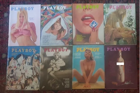 Lotto 8 Playboy USA anni '70