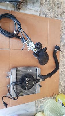 Yamaha corpo farfallato radiatore
