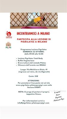 Lezione di Pigrilates il Pilates per Pigri a Milano