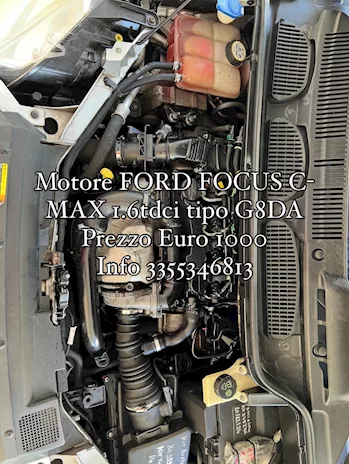 Motore Ford Focus C-MAX 1.6TDCi