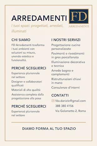 Ristrutturazioni e arredamento chiavi