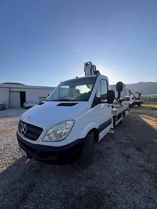 Piattaforma aerea - cestello, modello Mercedes Benz, come nuova - Foto 4