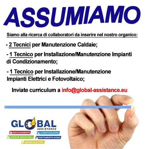 Tecnico manutentore / assistenza / installatore