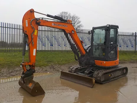 2014 Hitachi ZX48U-5A mini escavatore