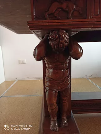 TAVOLO SCRIVANIA RINASCIMENTALE - Foto 2