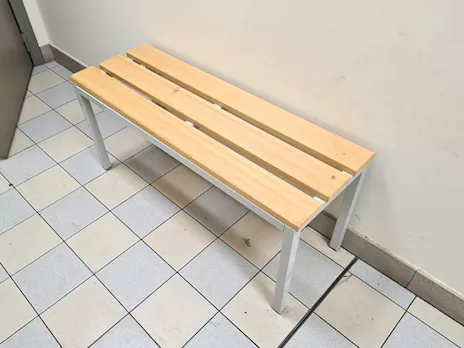 2 panchine per spogliatoi usate