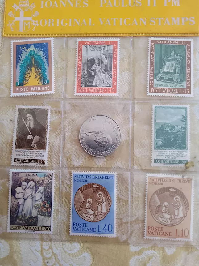 Francobolli città del Vaticano