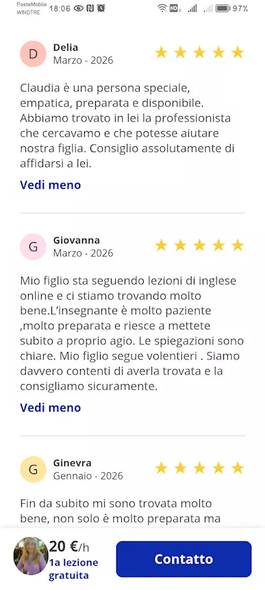 Foto 2Ripetizioni latino italiano inglese umanistiche, Promo