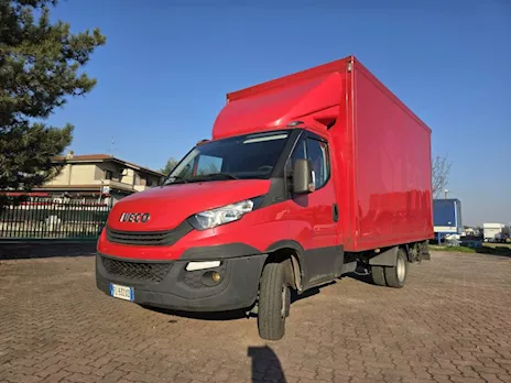 Iveco Daily 35C14 furgone 4,4 m e sponda 10 q 2017 Euro 6