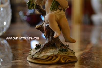 Statuina angioletto in porcellana Capodimonte firmato Rori, in ottime condizioni - Foto 5