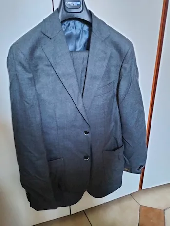 Abito/completo uomo taglia 450, colore asfalto - Foto 4