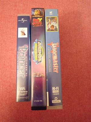 VHS n° 3 Il Ritorno di Prancer, Digimon - Foto 3
