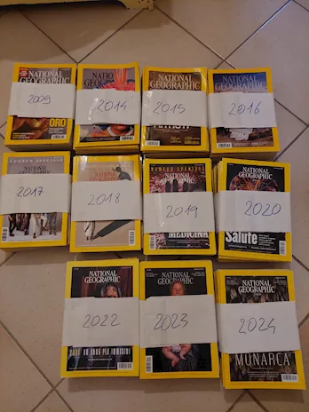 National Geographic in italiano annate complete
